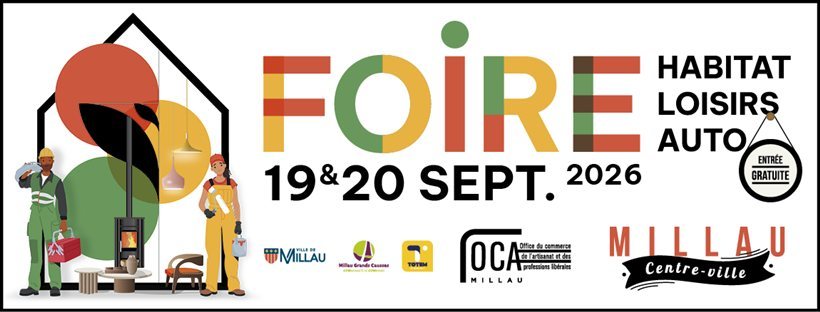 Le compte à rebours est lancé ! Rendez-vous le 19 & 20 septembre à la Foire Habitat Loisirs Auto de Millau. SARL Menu Électricité vous attend sur son stand pour parler climatisation, photovoltaïque, ventilation et électricité. On vous prépare de belles surprises d'ici là !