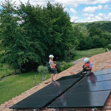 Photovoltaïque, énergie renouvelable, Millau, Aveyron