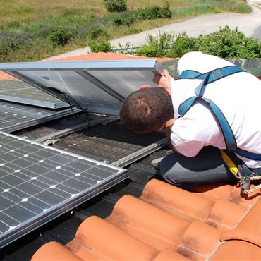 Installation panneaux photovoltaIques, Menu Électricité, Millau