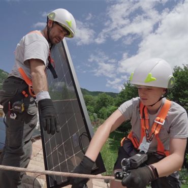 Installation panneaux photovoltaIques, Menu Électricité, Aveyron